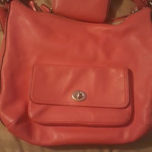 Coach bag and wallet